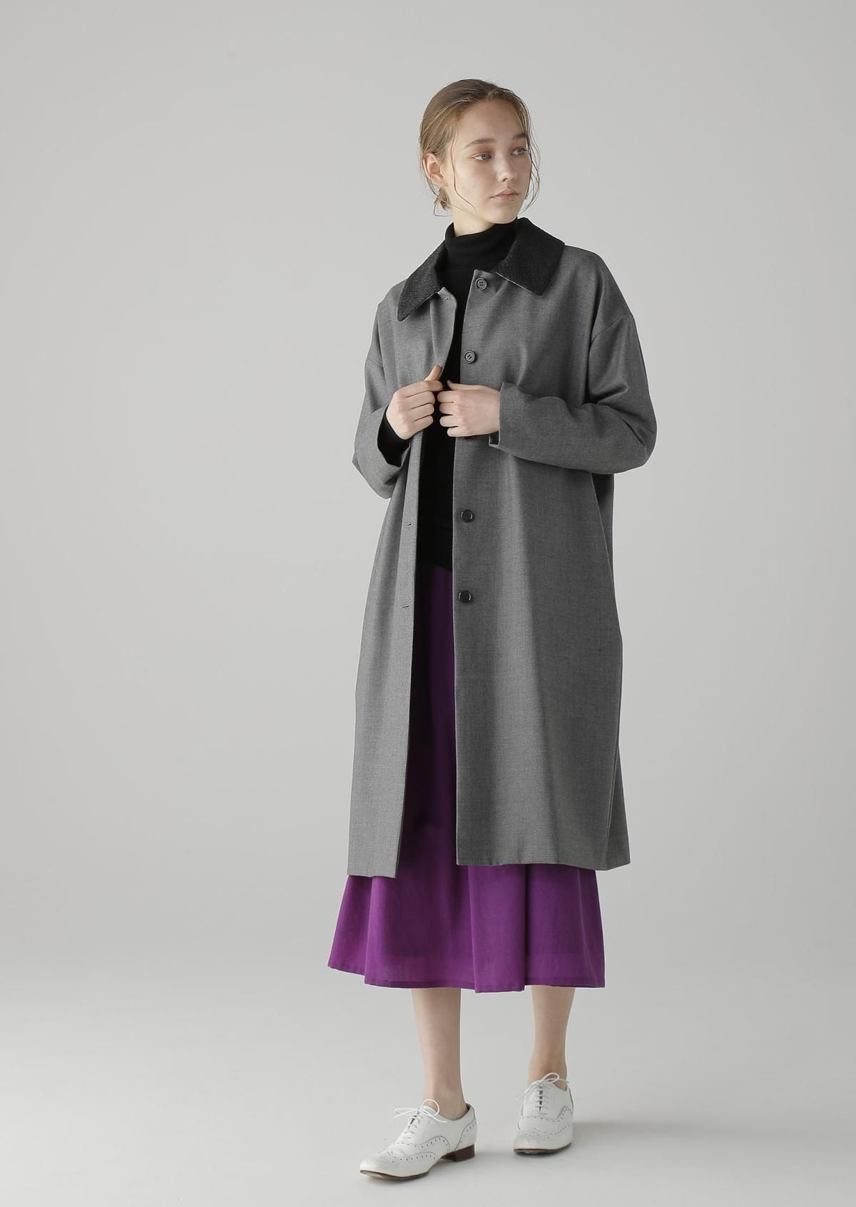 付け衿コート - online store | nooy / ヌーイ