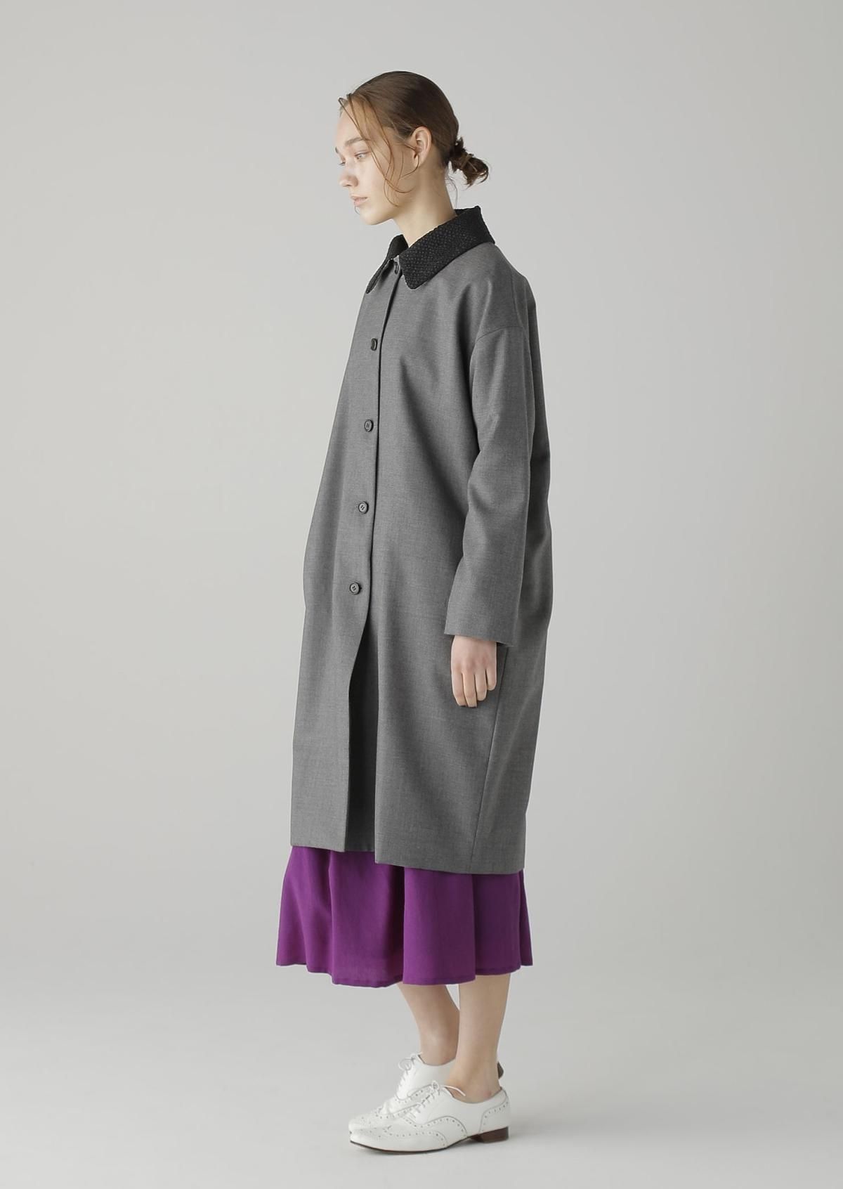 付け衿コート - online store | nooy / ヌーイ