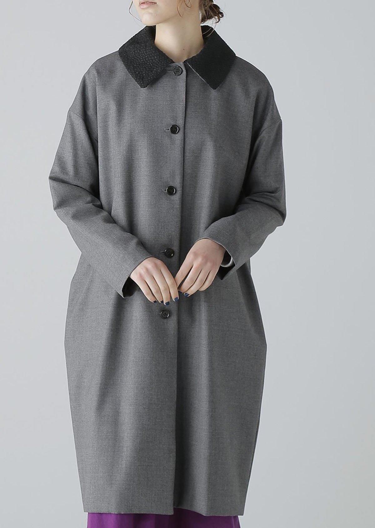 付け衿コート - online store | nooy / ヌーイ