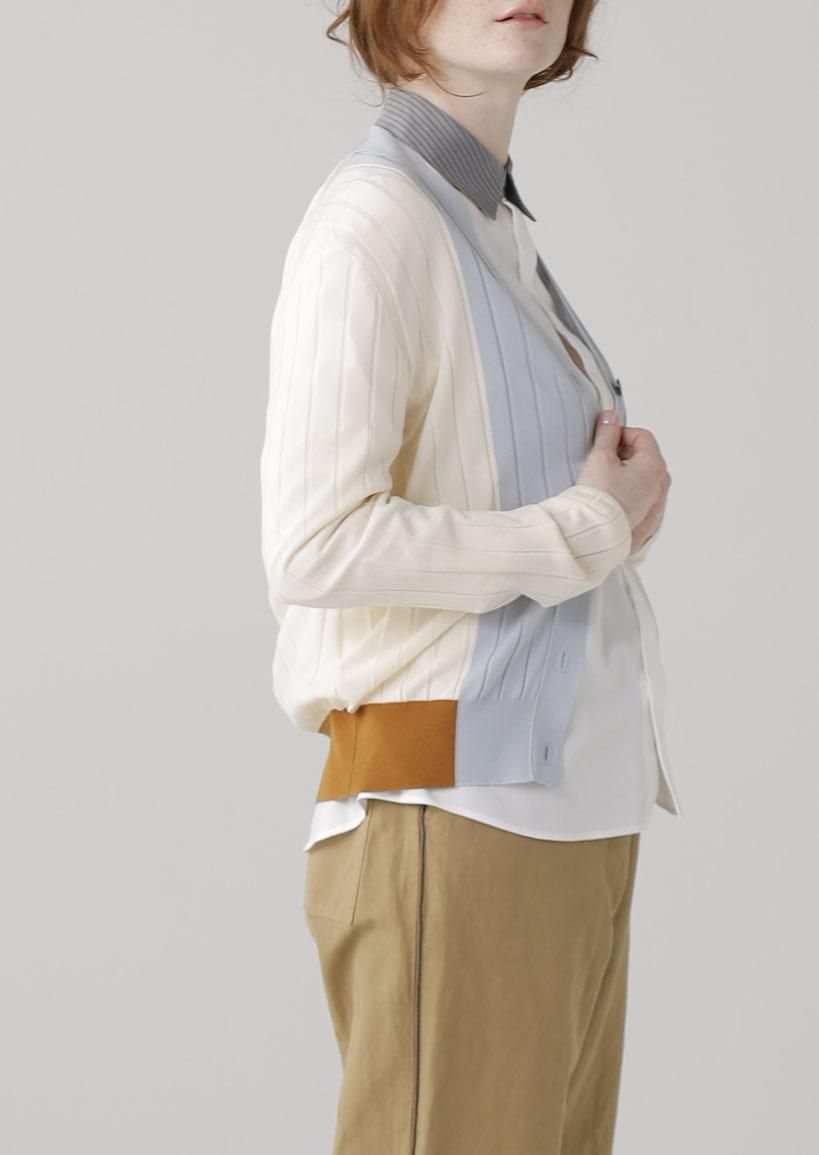 未使用 定価38500円 nooy ヌーイ カーディガン 伊勢丹 暮しの手帖 カラーズカーディガン - online store | nooy / ヌーイ