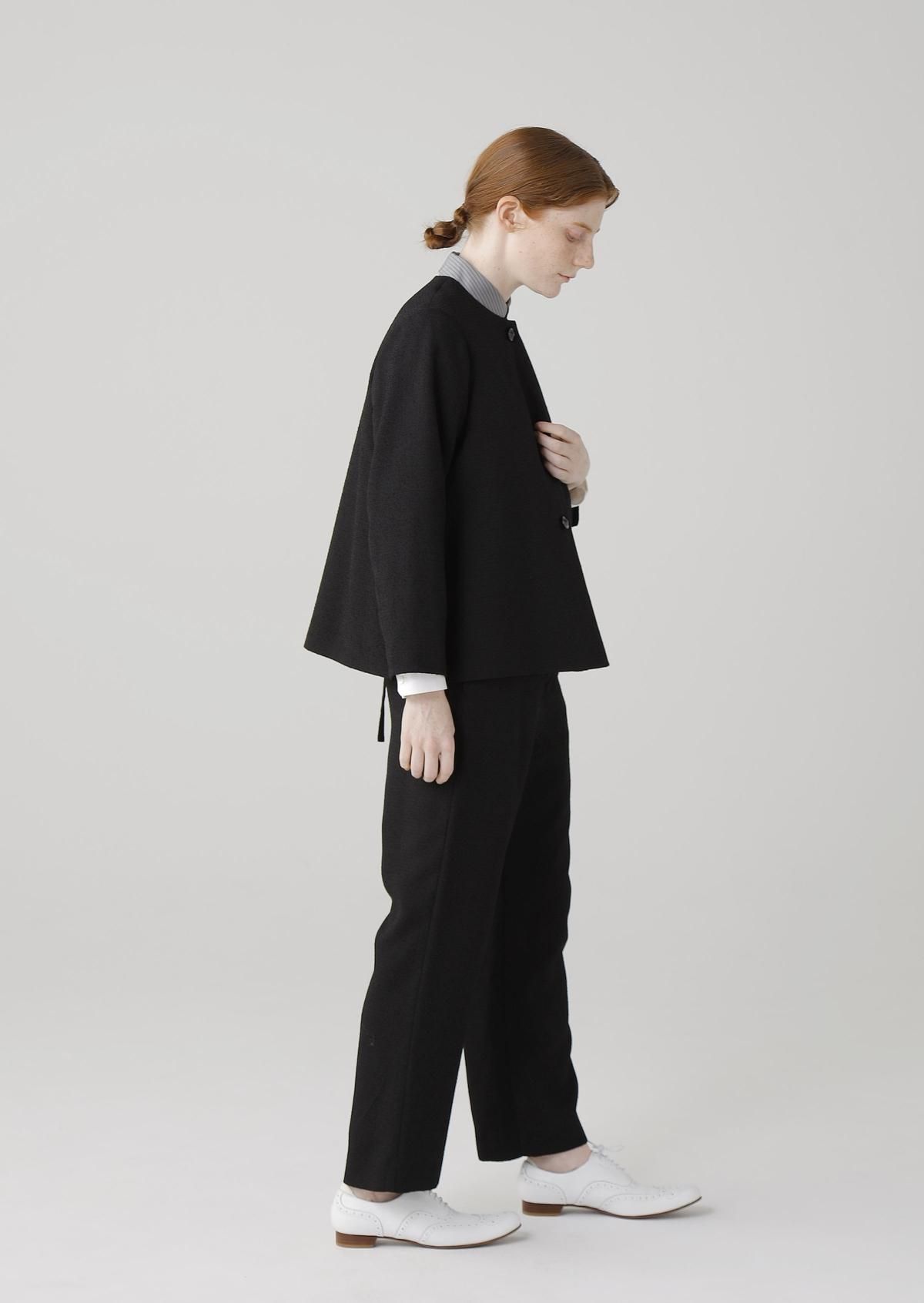 ブラックケープジャケット - online store | nooy / ヌーイ ブラックケープジャケット - online store | nooy / ヌーイ