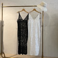 SELECT lace camisole one-piece