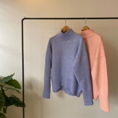 SELECT color highneck knit