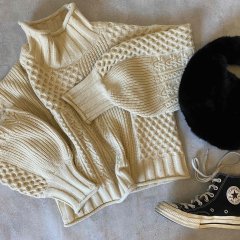 SELECT cable knit　