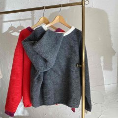 SELECT bicolor knit