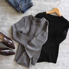 SELECT flare sleeve knit pullover