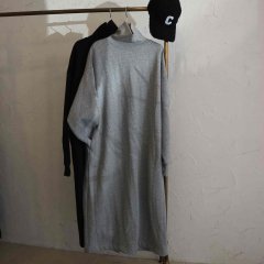 SELECT highneck sweat long one-piece