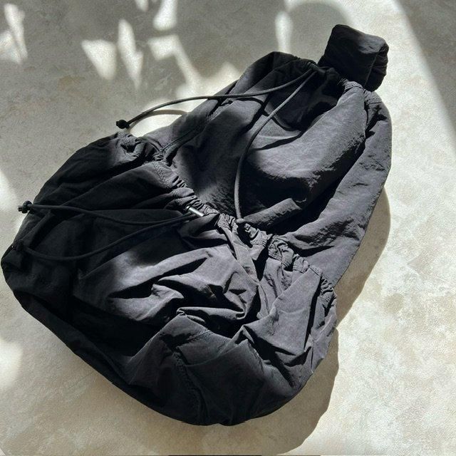 【emi 】TODAYFUL Nylon Gather Bag Nylon Gather Bag(FREE IVORY): TODAYFUL: WOMENS｜ STUDIOUS