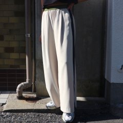 SELECT color block wide pants