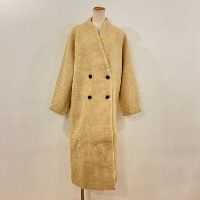 anuke Collarless Shaggy Coat