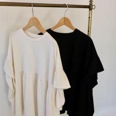 SELECT wide frill tee