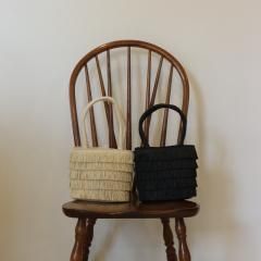 SELECT fringe mini basket bag