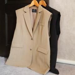 SELECT pad in twill vest 