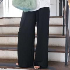 SELECT soft bonding wide pants
