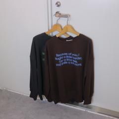 SELECT flocky logo pullover