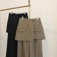 TODAYFUL Layered Twill Trousers