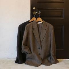 anuke Herringbone Wool Jacket