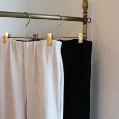 SELECT velour lib wide pants