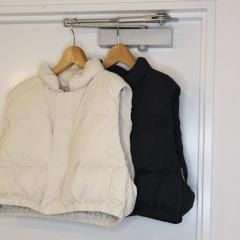 SELECT compact short down vest