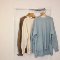 SELECT oversize knit pullover