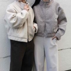 SELECT wool touch blouson