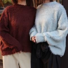 SELECT boucle shaggy knit<img class='new_mark_img2' src='https://img.shop-pro.jp/img/new/icons16.gif' style='border:none;display:inline;margin:0px;padding:0px;width:auto;' />