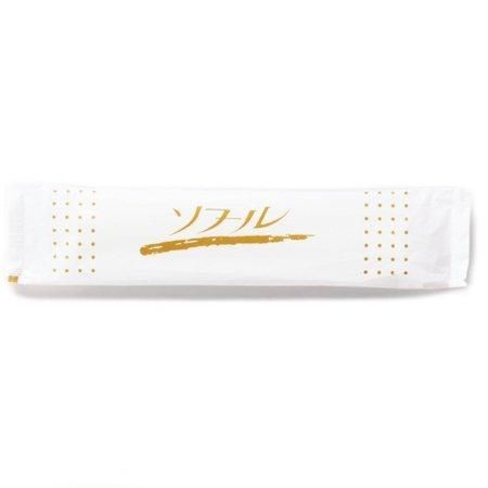パルプ不織布おしぼり ソフールR 丸型 既製柄/無地 1,400本入 パルプ不織布おしぼり ソフールR 丸型 既製柄/無地 1,400本入