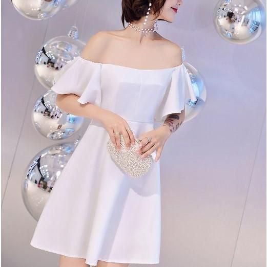 ワンピース レディース パーティドレス 代 韓国 結婚式 10代 30代 黒 白 青 ミニ丈 ショート丈 ノースリーブ カジュアル おしゃれ きれいめ 春夏 およばれ 結婚式 二次会 演奏会 Dress No Sato ワンピース レディース パーティドレス 代 韓国 結婚式 10代 30代 黒 白 青 ミニ丈 ショート丈 ノースリーブ カジュアル おしゃれ きれいめ 春夏 およばれ 結婚式 二次会 演奏会 Dress No Sato