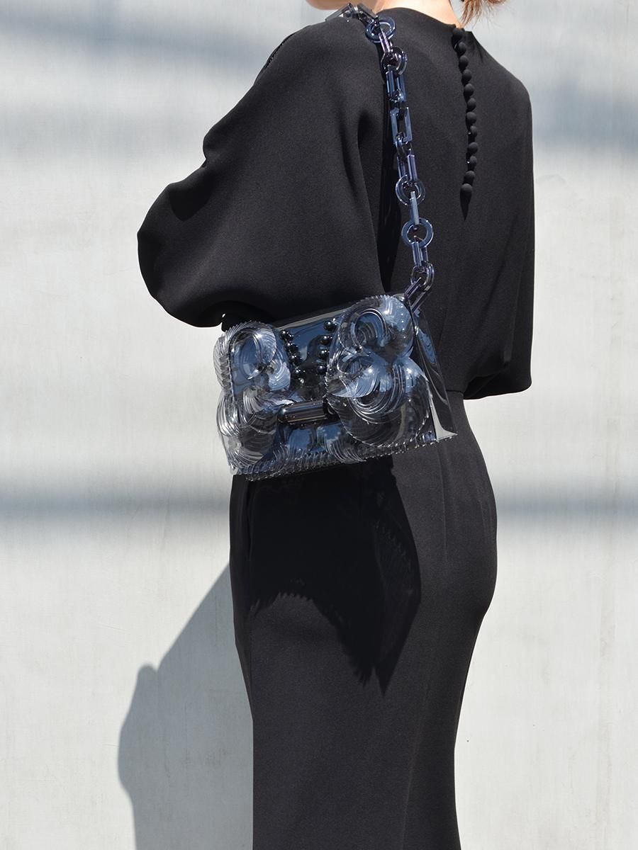 Transparent Sculptural Mini Handbag