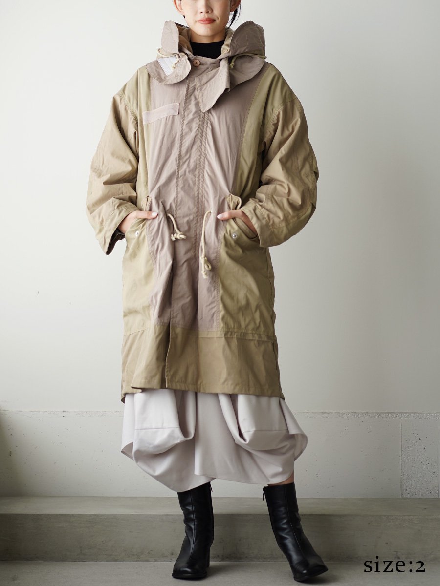 SEEALL RECONSTRUCTED MILITARY PARKA size 1