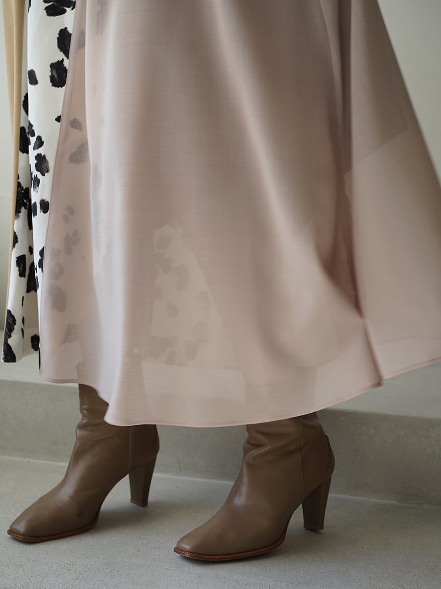 AKIRA NAKA Maili layered color Skirt