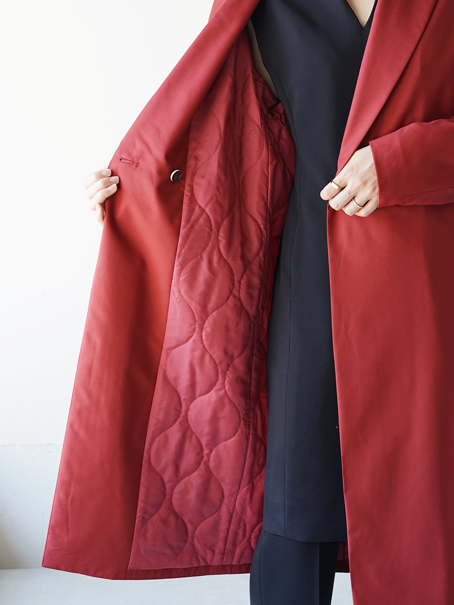 Mame Kurogouchi Double Breasted Oversized Coat