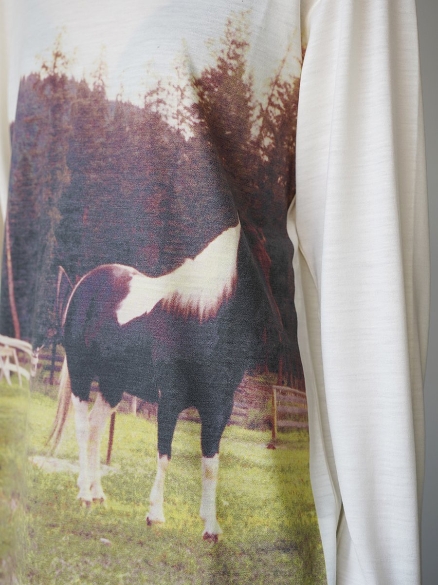 babaco Print Long T-shirt