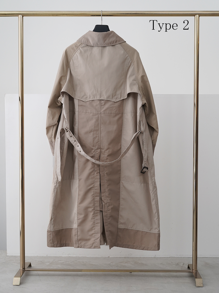 SEEALL RECONSTRUCTED TRENCH COAT - Altamira