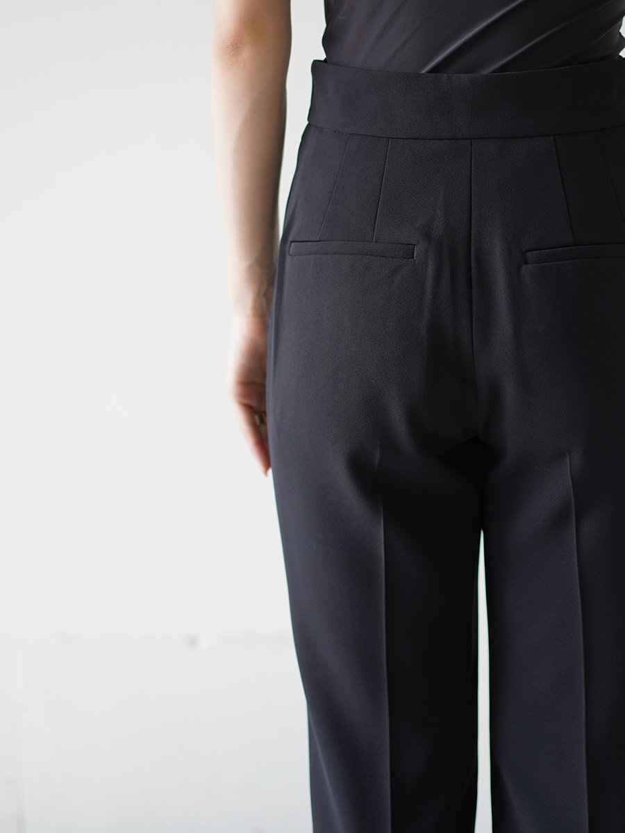 High Waisted Center Creased SuitTrousers