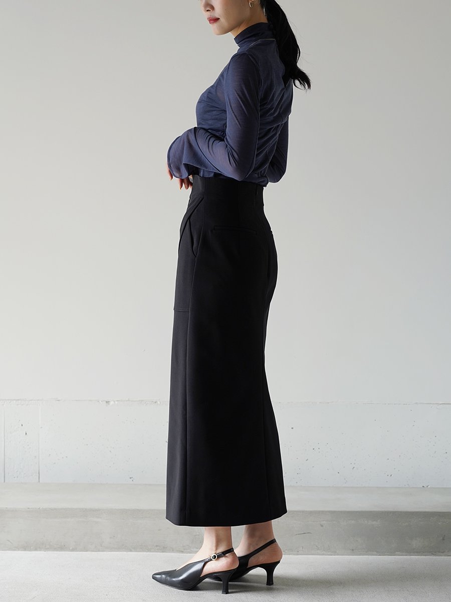【新品】mame kurogochi  Line Slit Skirt