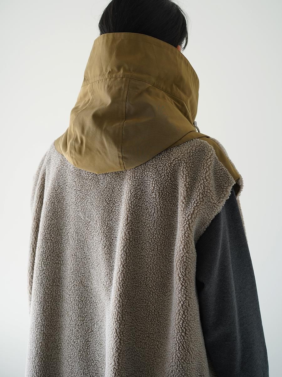 VACHEMENT Boa × Recycle Taffeta Mods Vest - Altamira