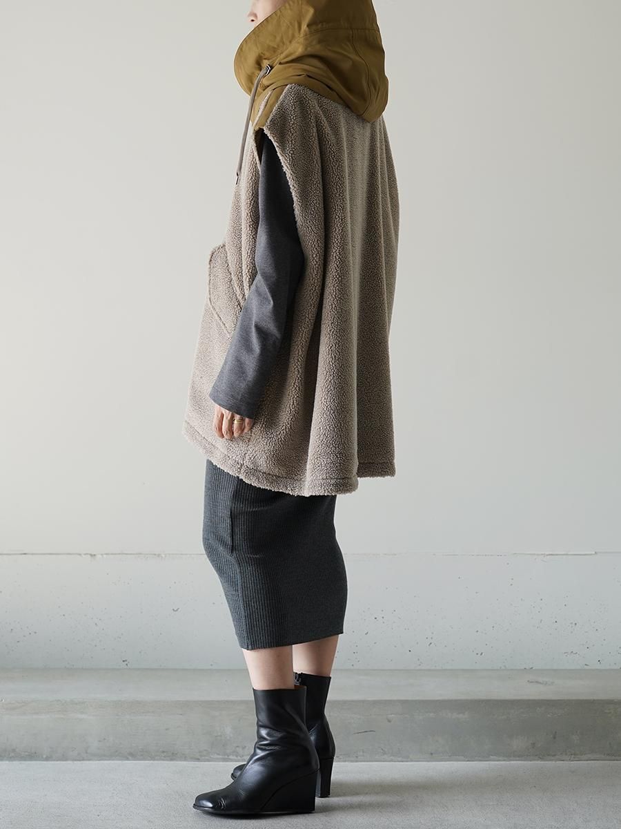 VACHEMENT Boa × Recycle Taffeta Mods Vest - Altamira