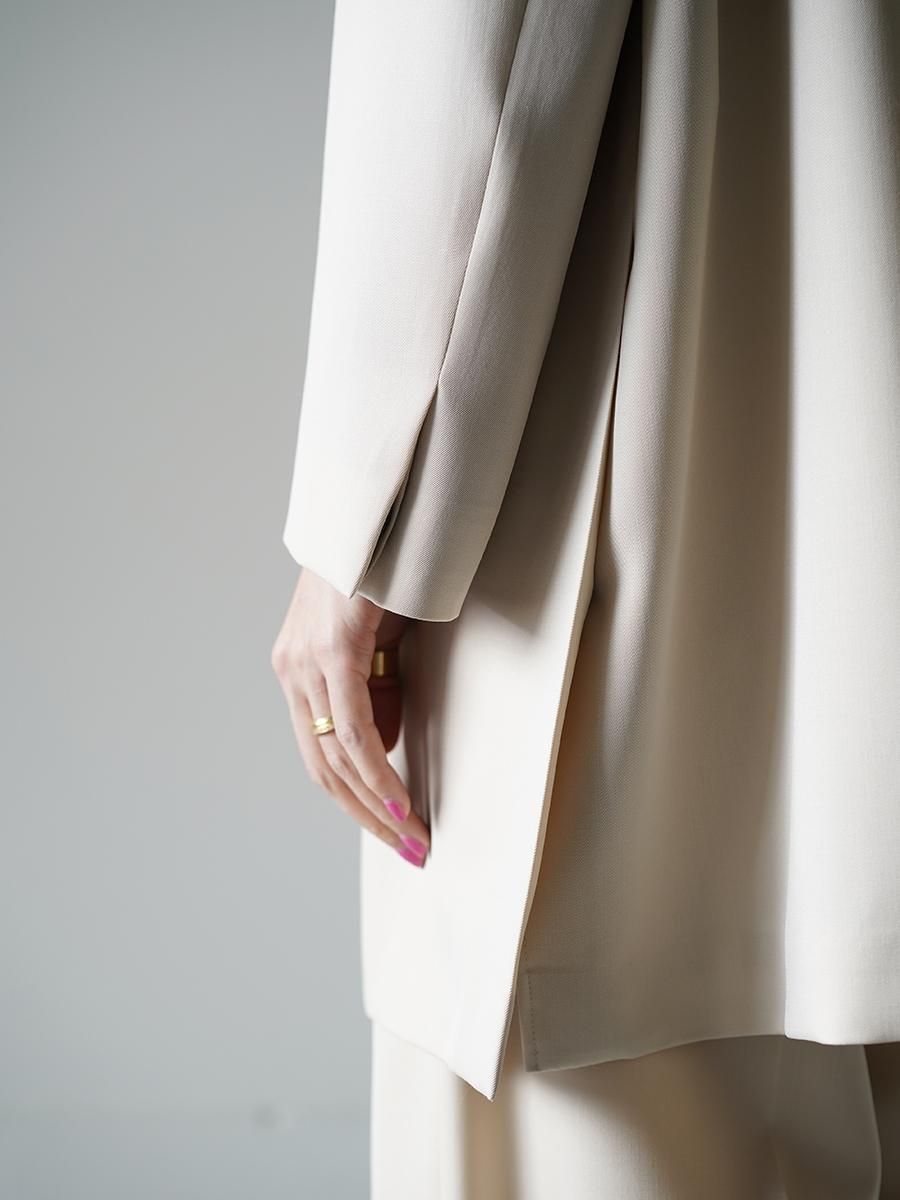 THE RERACS COLLARLESS JACKET - Altamira