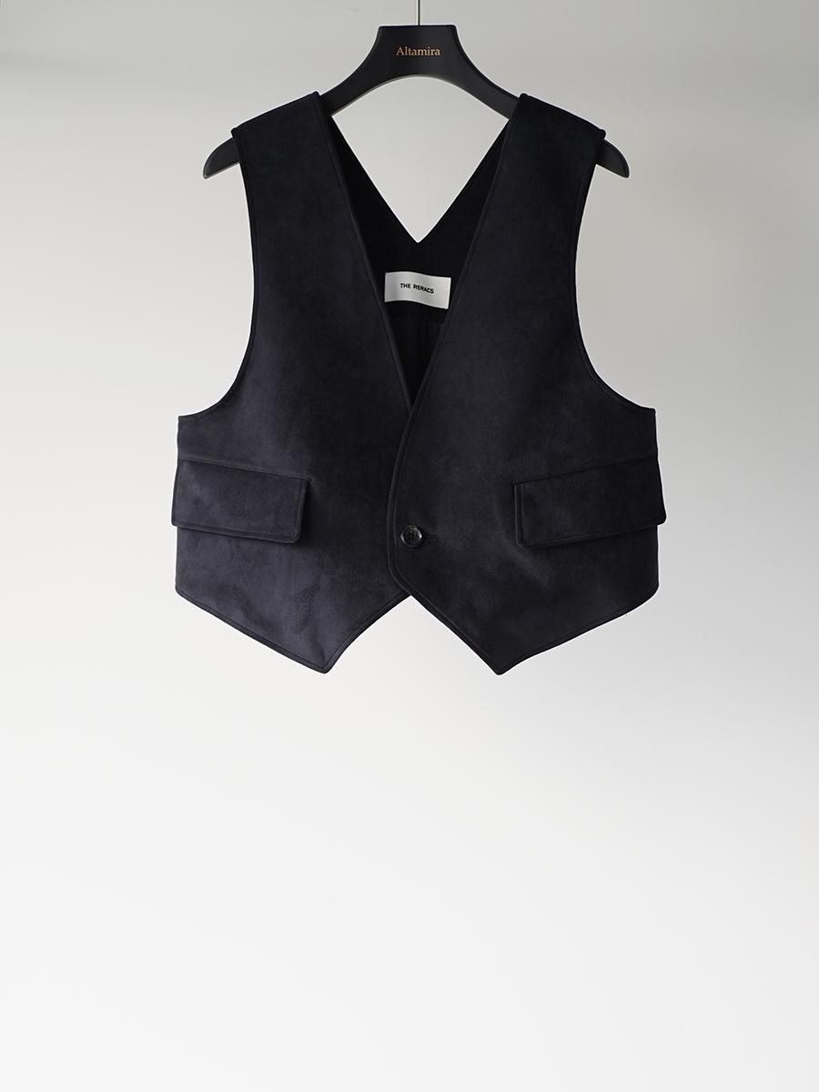 【新品・未使用】THE RERACS ボアベスト　黒 別注】＜THE RERACS＞ボア ライナー SP2
