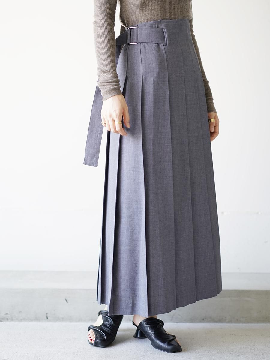 AKIRANAKA Selja pleats wrap Skirt - Altamira AKIRANAKA Selja pleats wrap Skirt - Altamira