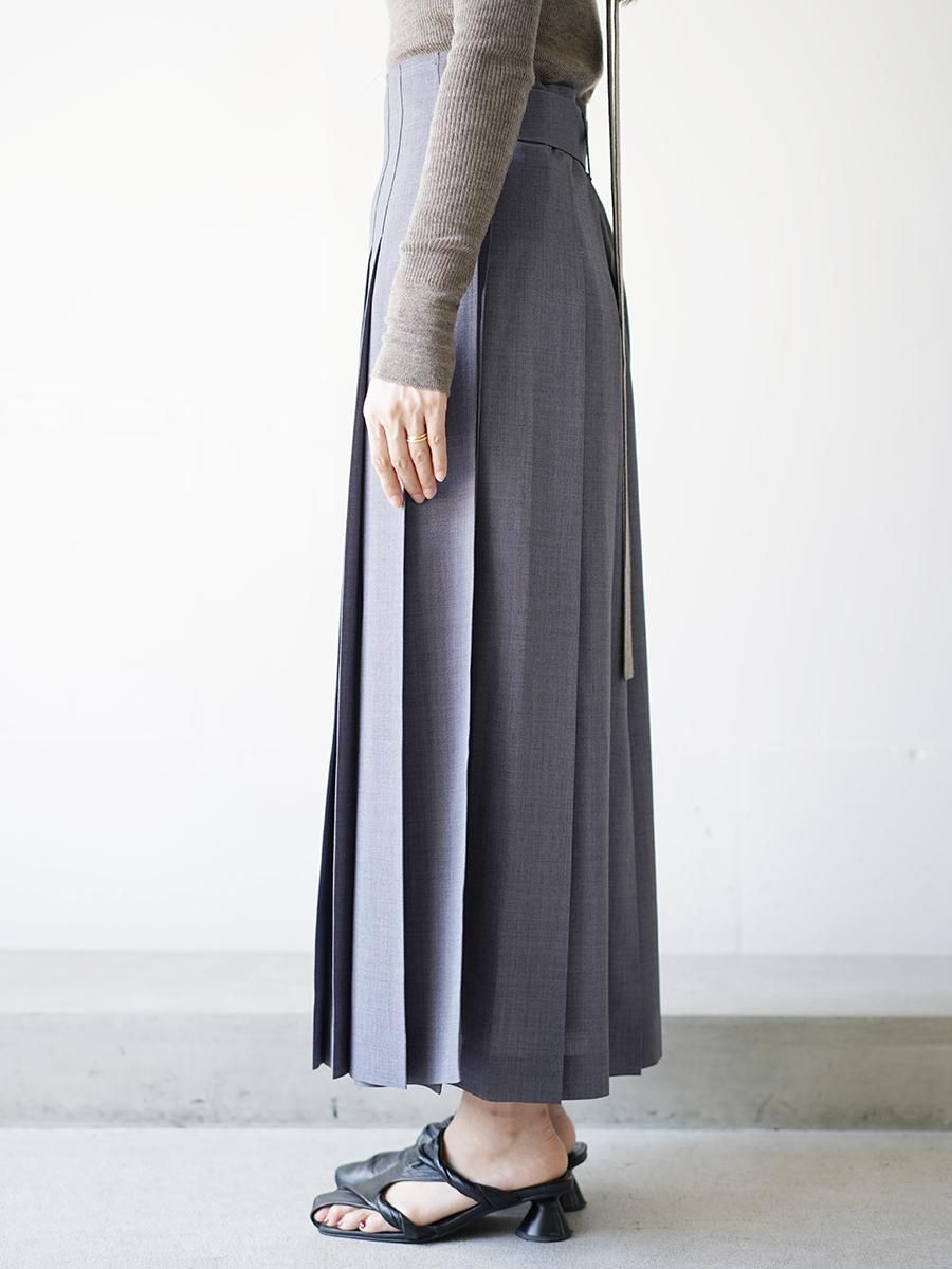 AKIRANAKA Selja pleats wrap Skirt - Altamira AKIRANAKA Selja pleats wrap Skirt - Altamira