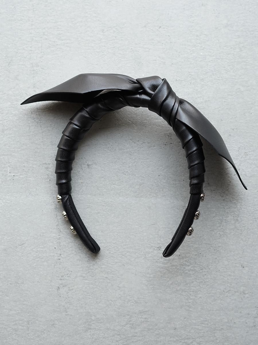 TOGA TOO Leather wrapped headband - Altamira