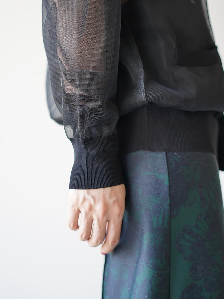 TOGA PULLA Sheer knit cardigan - Altamira TOGA PULLA Sheer knit cardigan - Altamira