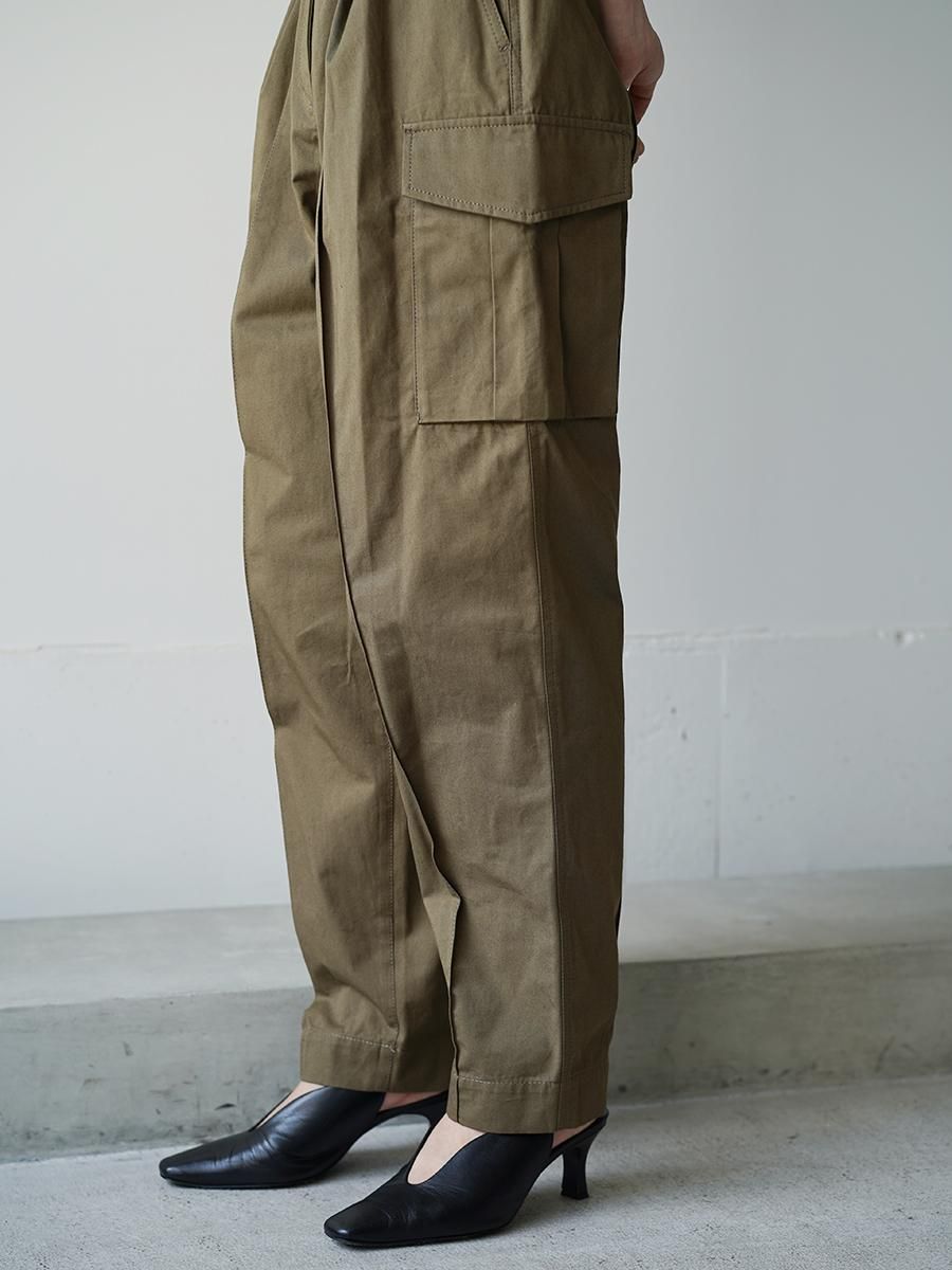 Mame Kurogouchi Organic Cotton Twill High Waisted Cargo Mame Kurogouchi Organic Cotton Twill High Waisted Cargo