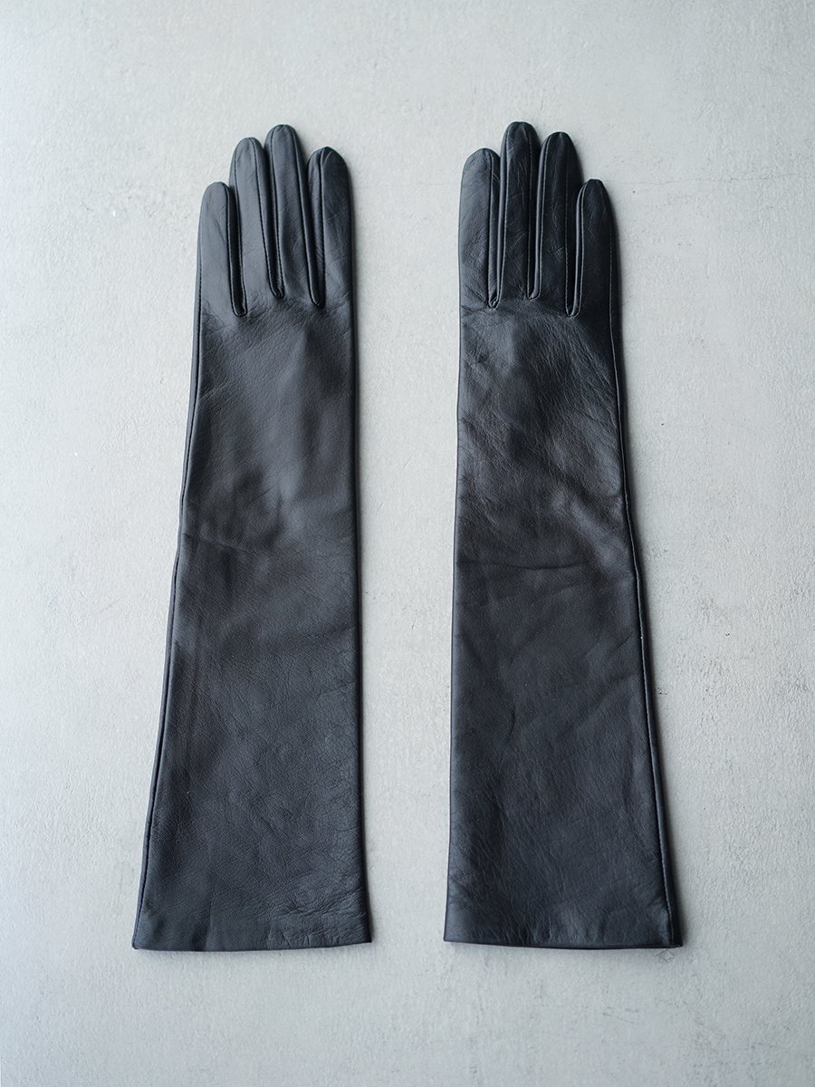 Mame Kurogouchi Leather Long Dress Gloves - Altamira