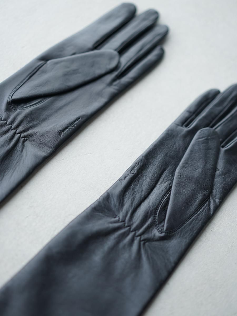 Mame Kurogouchi Leather Long Dress Gloves - Altamira Mame Kurogouchi Leather Long Dress Gloves - Altamira