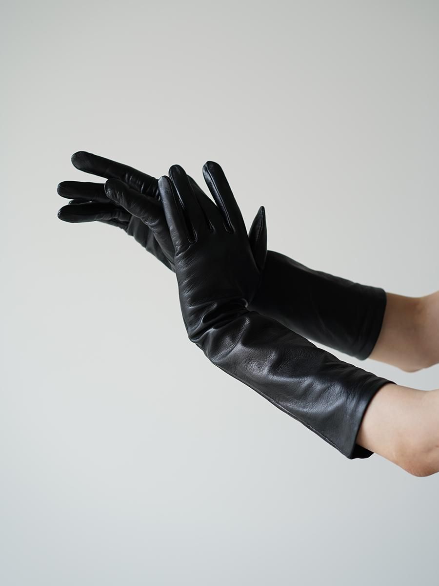 Mame Kurogouchi Leather Long Dress Gloves - Altamira Mame Kurogouchi Leather Long Dress Gloves - Altamira