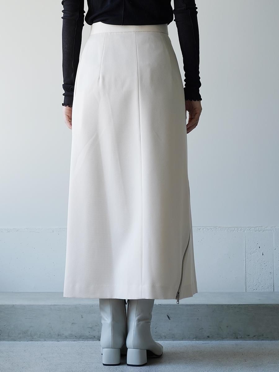 PHOTOCOPIEU ZIP-DETAIL LONG SKIRT - Altamira
