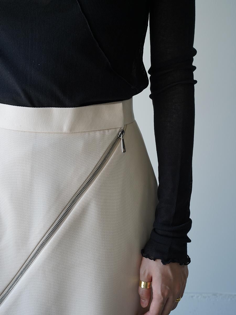 PHOTOCOPIEU ZIP-DETAIL LONG SKIRT - Altamira PHOTOCOPIEU ZIP-DETAIL LONG SKIRT - Altamira